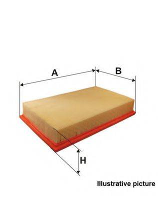 OPEN PARTS EAF360810 Повітряний фільтр