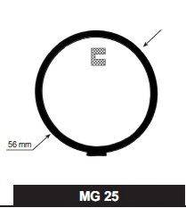 MOTORAD MG25 Прокладка, термостат