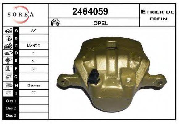 EAI 2484059 Гальмівний супорт