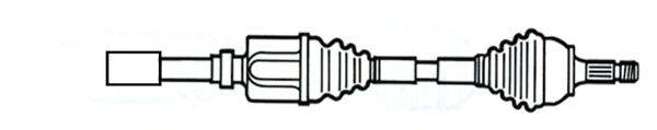 CEVAM 5657 Приводний вал