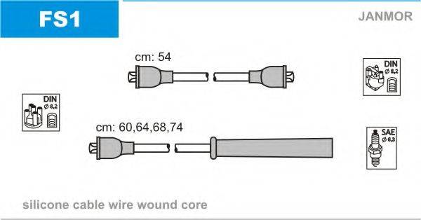 JANMOR FS1 Комплект дротів запалювання