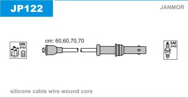 JANMOR JP122 Комплект дротів запалювання