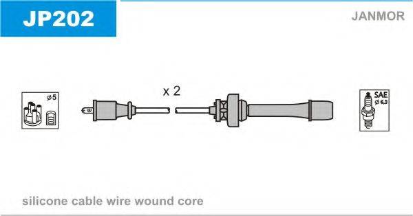 JANMOR JP202 Комплект дротів запалювання