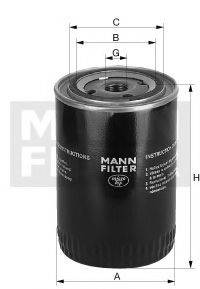 MANN-FILTER W70131 Масляний фільтр