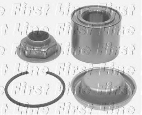FIRST LINE FBK1107 Комплект підшипника маточини колеса