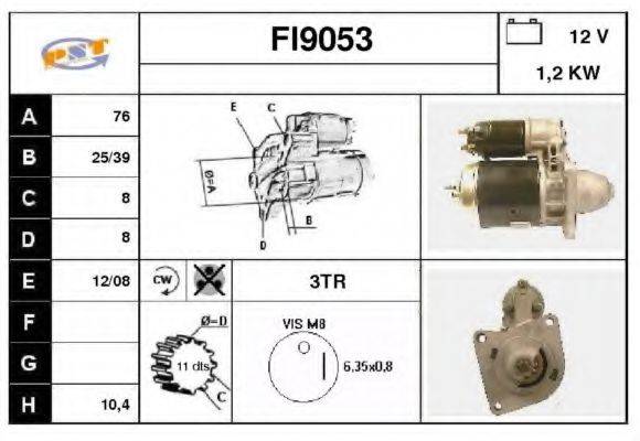 SNRA FI9053 Стартер