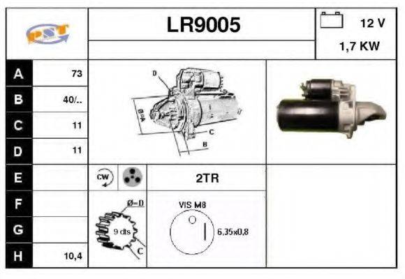 SNRA LR9005 Стартер