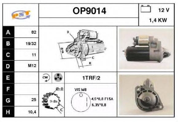 SNRA OP9014 Стартер