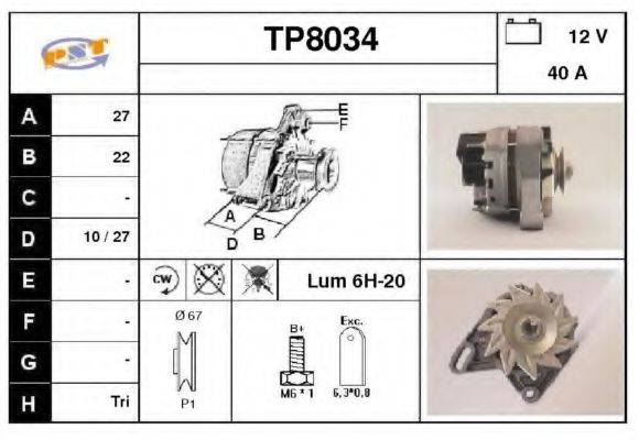 SNRA TP8034 Генератор