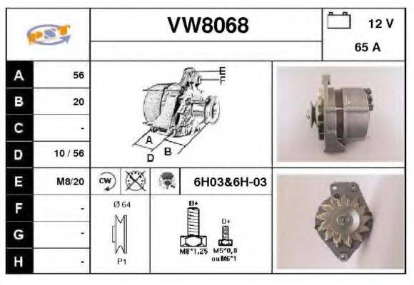 SNRA VW8068 Генератор