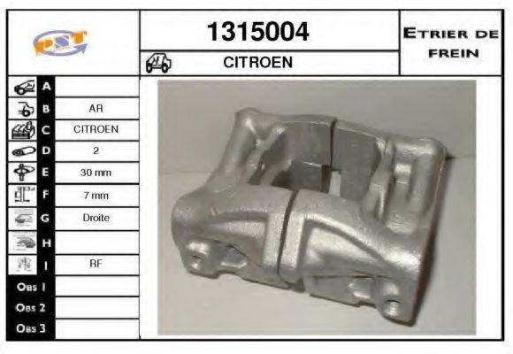 SNRA 1315004 Гальмівний супорт