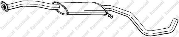 BOSAL 285205 Середній глушник вихлопних газів