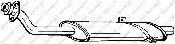 BOSAL 282171 Передглушувач вихлопних газів