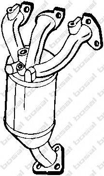 BOSAL 090736 Каталізатор