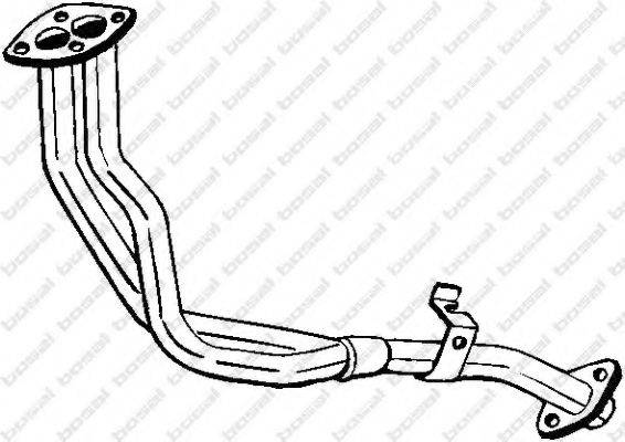 BOSAL 789309 Труба вихлопного газу