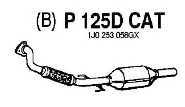 FENNO P125DCAT Каталізатор