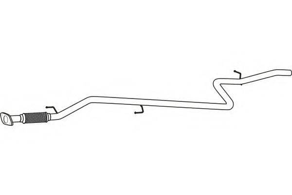 FENNO P2294 Труба вихлопного газу
