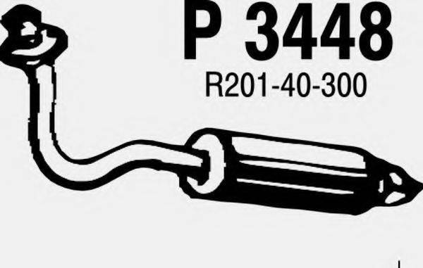 FENNO P3448 Передглушувач вихлопних газів