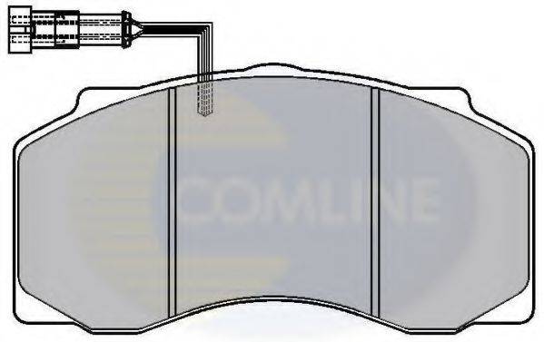 COMLINE CBP9027 Комплект гальмівних колодок, дискове гальмо