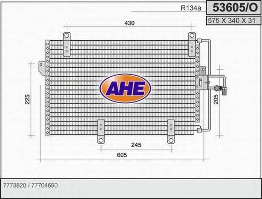 AHE 53605O Конденсатор, кондиціонер