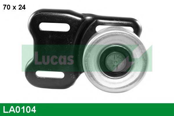 LUCAS ENGINE DRIVE LA0104 Натяжний ролик, полікліновий ремінь