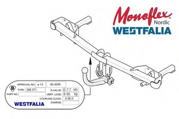 MONOFLEX 306372 Причіпне обладнання