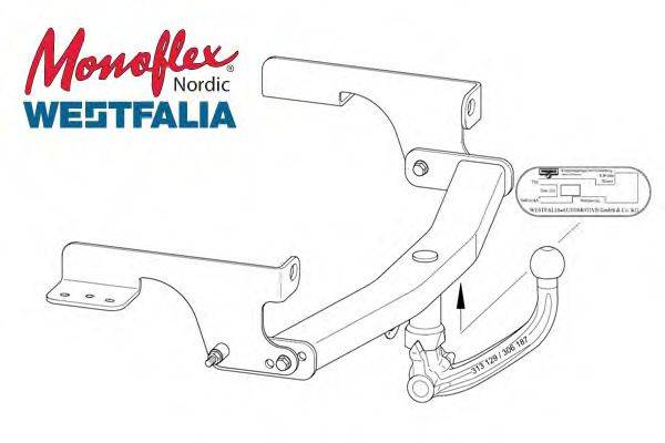MONOFLEX 306187 Причіпне обладнання