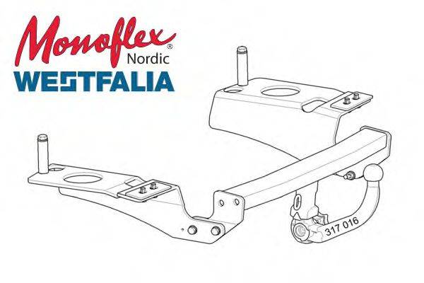 MONOFLEX 335355 Причіпне обладнання