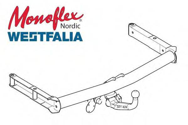 MONOFLEX 321505 Причіпне обладнання