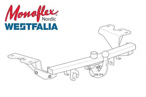 MONOFLEX 335411 Причіпне обладнання