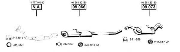 ASMET FI162855 Система випуску ОГ