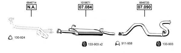 ASMET FO075220 Система випуску ОГ