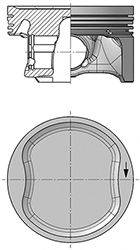 KOLBENSCHMIDT 40571600 Поршень