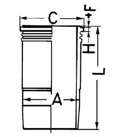 KOLBENSCHMIDT 89389110 Гільза циліндра