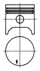 KOLBENSCHMIDT 91315700 Поршень