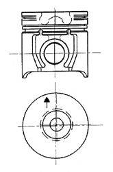 KOLBENSCHMIDT 92189600 Поршень