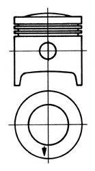 KOLBENSCHMIDT 92614601 Поршень