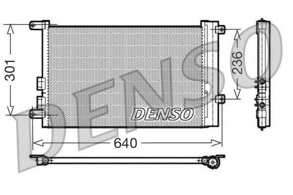 NPS DCN01016 Конденсатор, кондиціонер