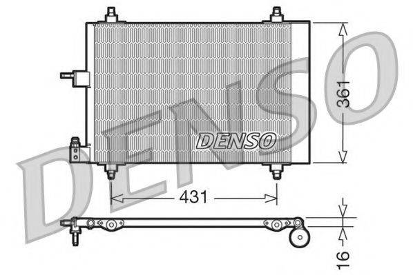 NPS DCN07009 Конденсатор, кондиціонер