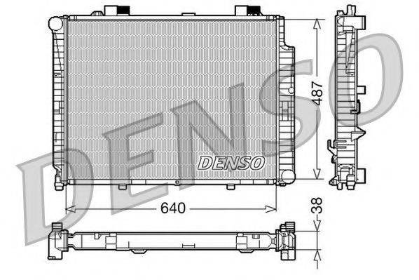 NPS DRM17085 Радіатор, охолодження двигуна