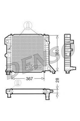 NPS DRM33020 Радіатор, охолодження двигуна