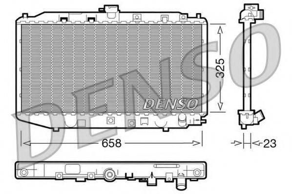 NPS DRM40002 Радіатор, охолодження двигуна