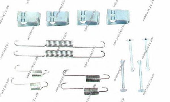 NPS K351A01 Комплектуючі, гальмівна колодка