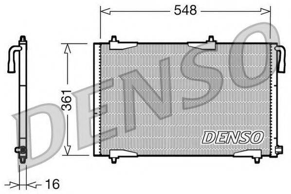 NPS DCN21002 Конденсатор, кондиціонер