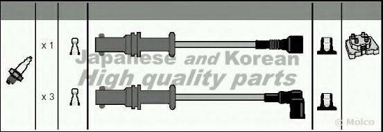 ASHUKI S35501 Комплект дротів запалювання