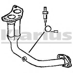 KLARIUS 301308 Труба вихлопного газу