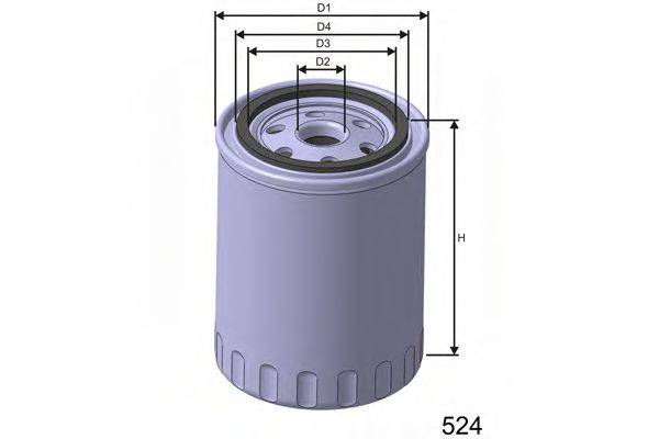 MISFAT Z621 Масляний фільтр