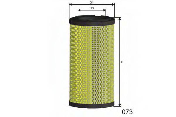 MISFAT R1045 Повітряний фільтр