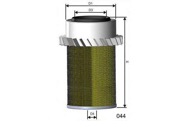 MISFAT R137 Повітряний фільтр