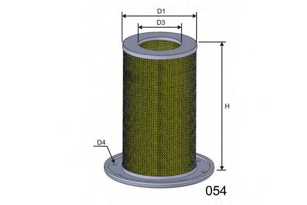 MISFAT R655 Повітряний фільтр